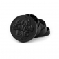 Preview: 1 Metall Grinder Pollinator 4 part ø 50mm Black Embossed Graffiti